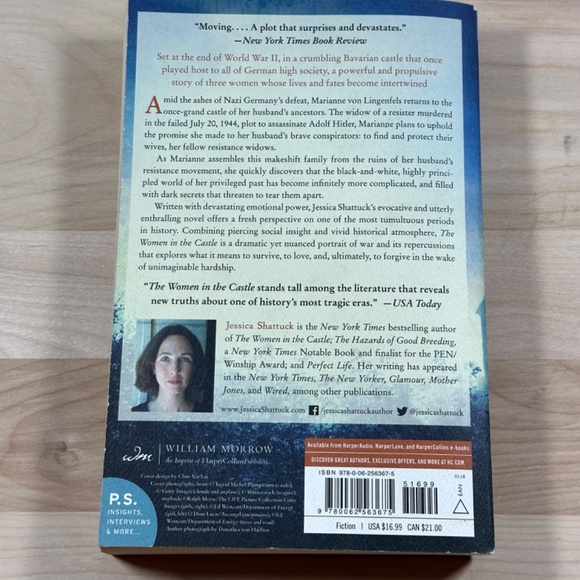 The Women in the Castle by Jessica Shattuck Trade Paperback - Picture 5 of 5